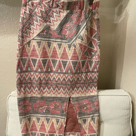 Urban Outfitters Free People Aztec Skirt - Picture 4 of 4